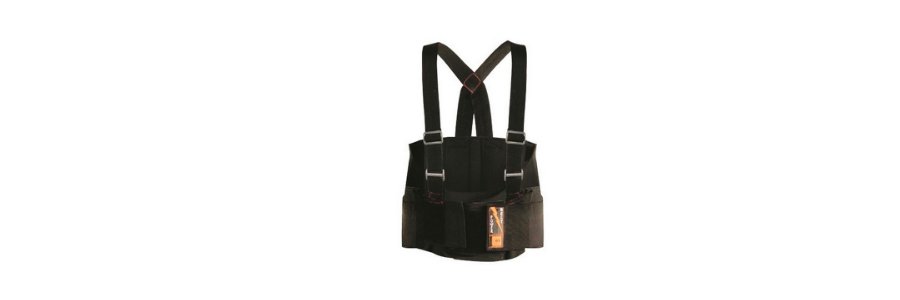 Cinta ergonômica com suspensório