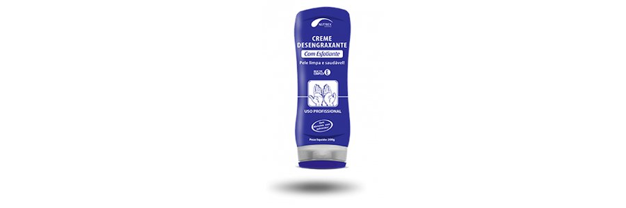 Creme Desengraxante Profissional com Esfoliante