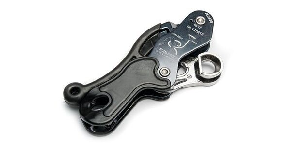 Descensor autoblocante para corda simples de 10 a 12mm