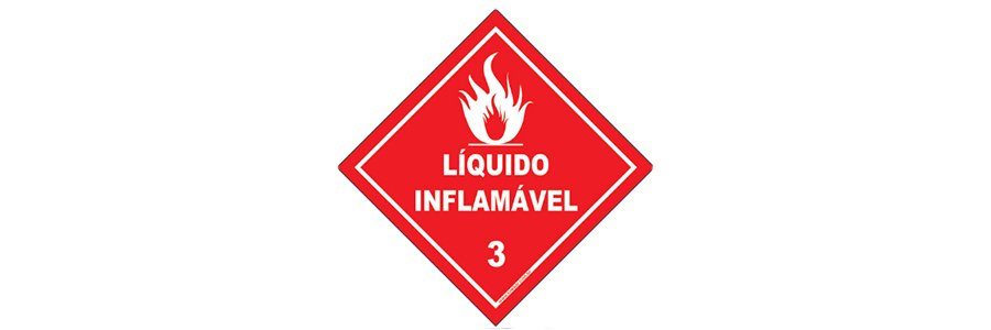 Placa Líquido Inflamável 3