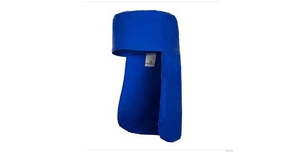 Touca para soldador azul